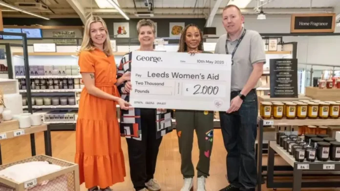 Mel B at the grand opening of Asda’s first George concept store in Leeds 2025