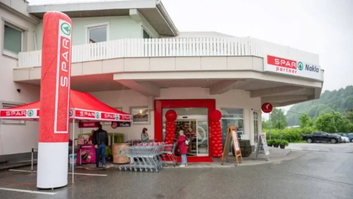 SPAR Slovenia’s new franchise supermarket in Naklo represents its ongoing innovation strategy