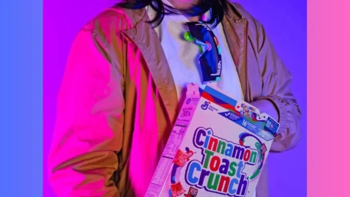 Cereal brand collaboration between Cinnamon Toast Crunch and Pit Viper shows next-gen lifestyle branding.