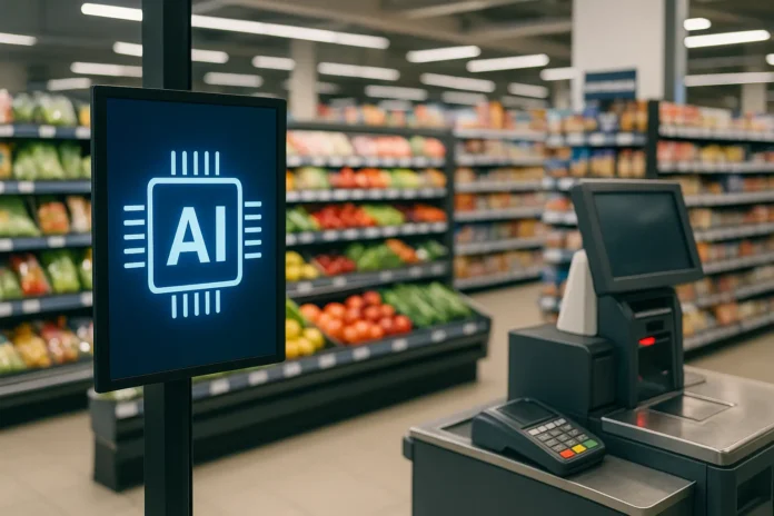 AI is transforming supermarket shelves, pricing, and logistics in 2025