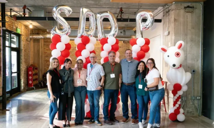 Target Store Director Development Program participants at event