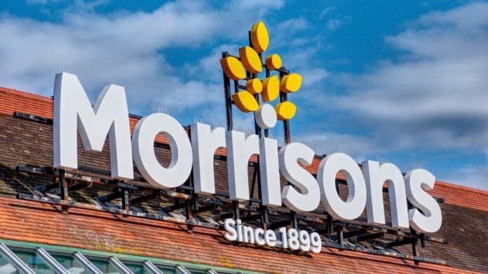 Aerial view of Morrisons supermarket acquired by W. P. Carey in UK grocery real estate deal