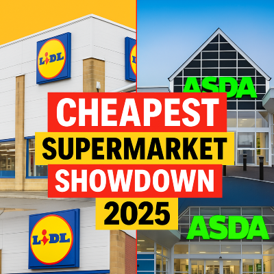 Cheapest Supermarket Showdown: Lidl Rising, Asda Struggling in 2025
