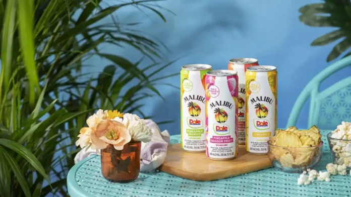 Malibu Launches Pink Flavor and Dole RTD in US