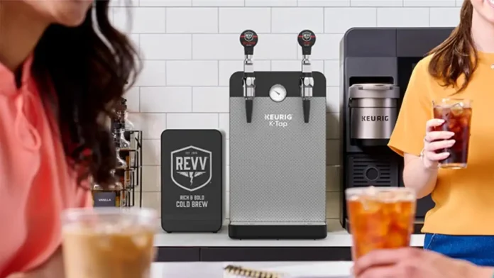Keurig Dr Pepper launches the K-Tap system