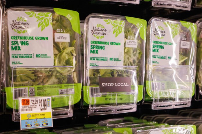 Own-brand products at Hannaford